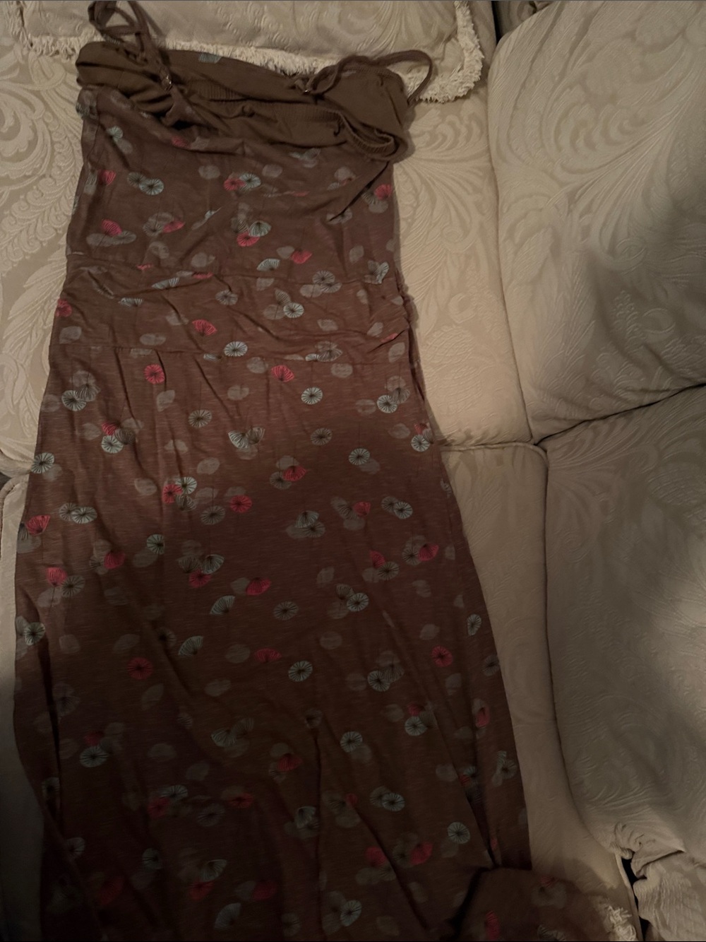 Horny Toad Brown Shell-Print Top